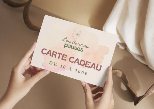 Carte-cadeau, bien-être, offrir, rituel