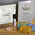 pochette, antistress, roll-on, worry stone, infusions, méditation